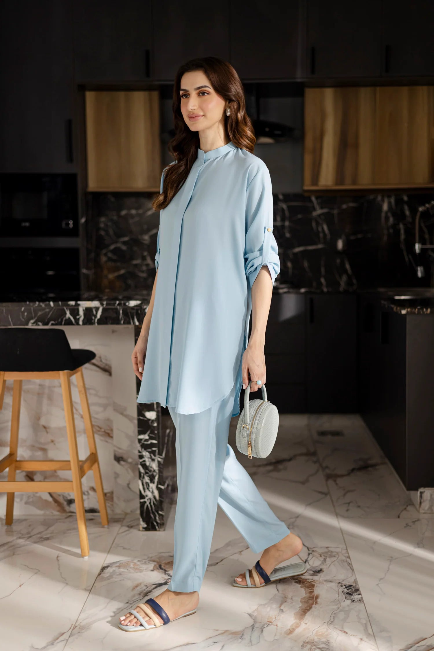 Ice Blue cordset