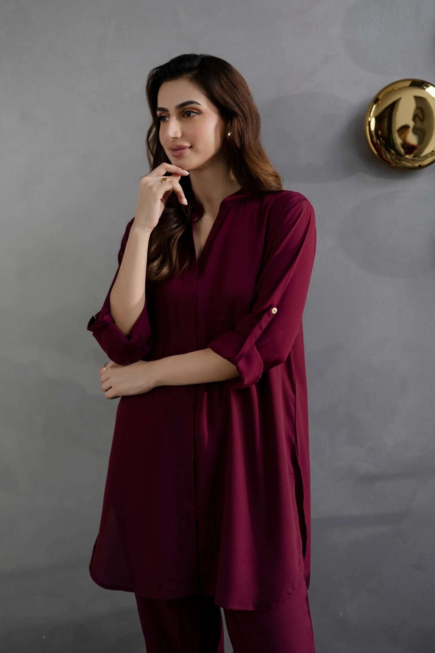 Solid Wine cordset