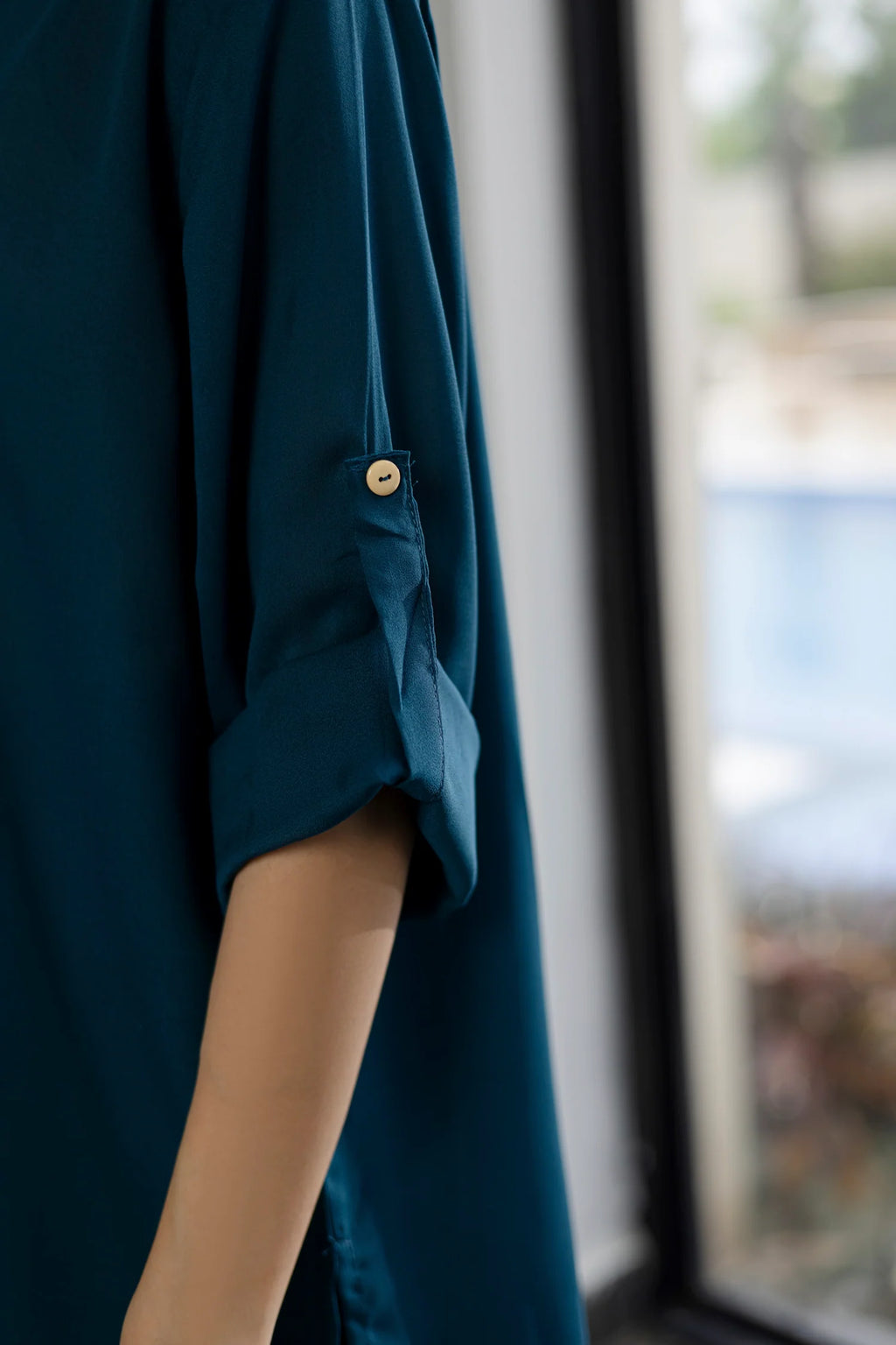 Solid 2PC Dress