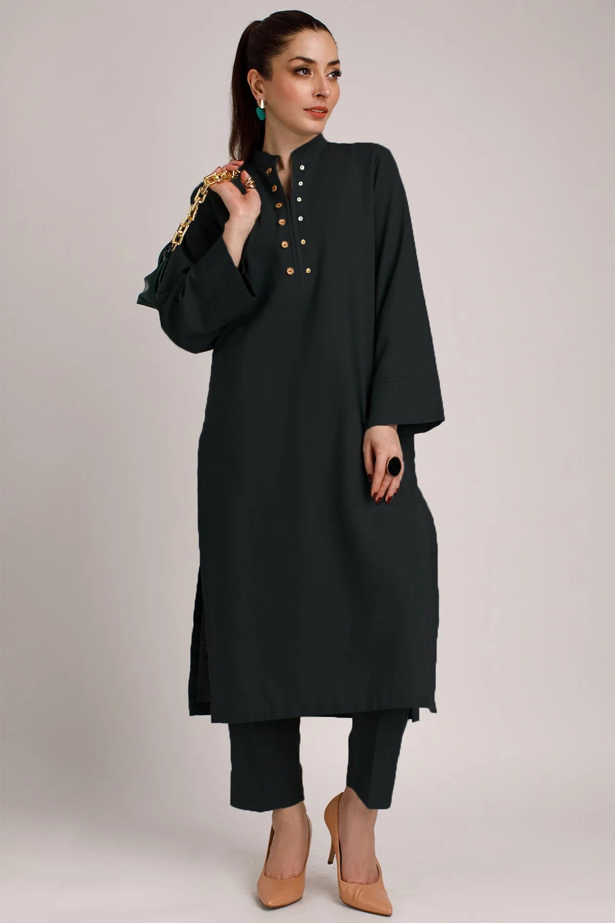 2 Pcs Black Cordset