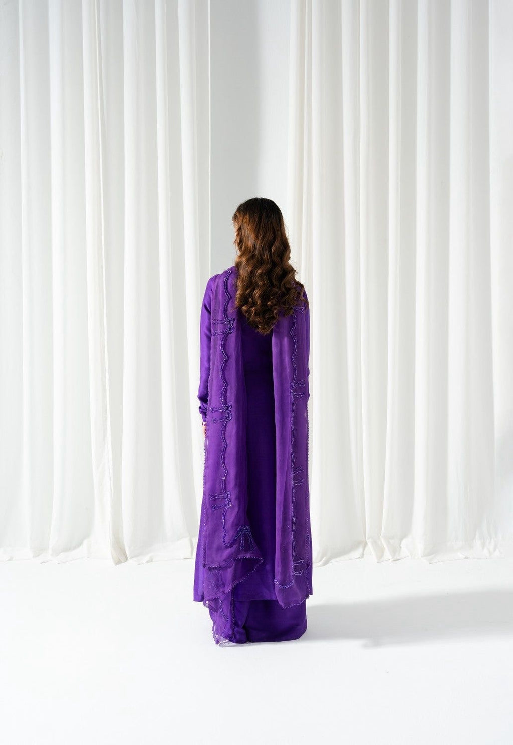Elegant Purple 3-Piece Ensemble