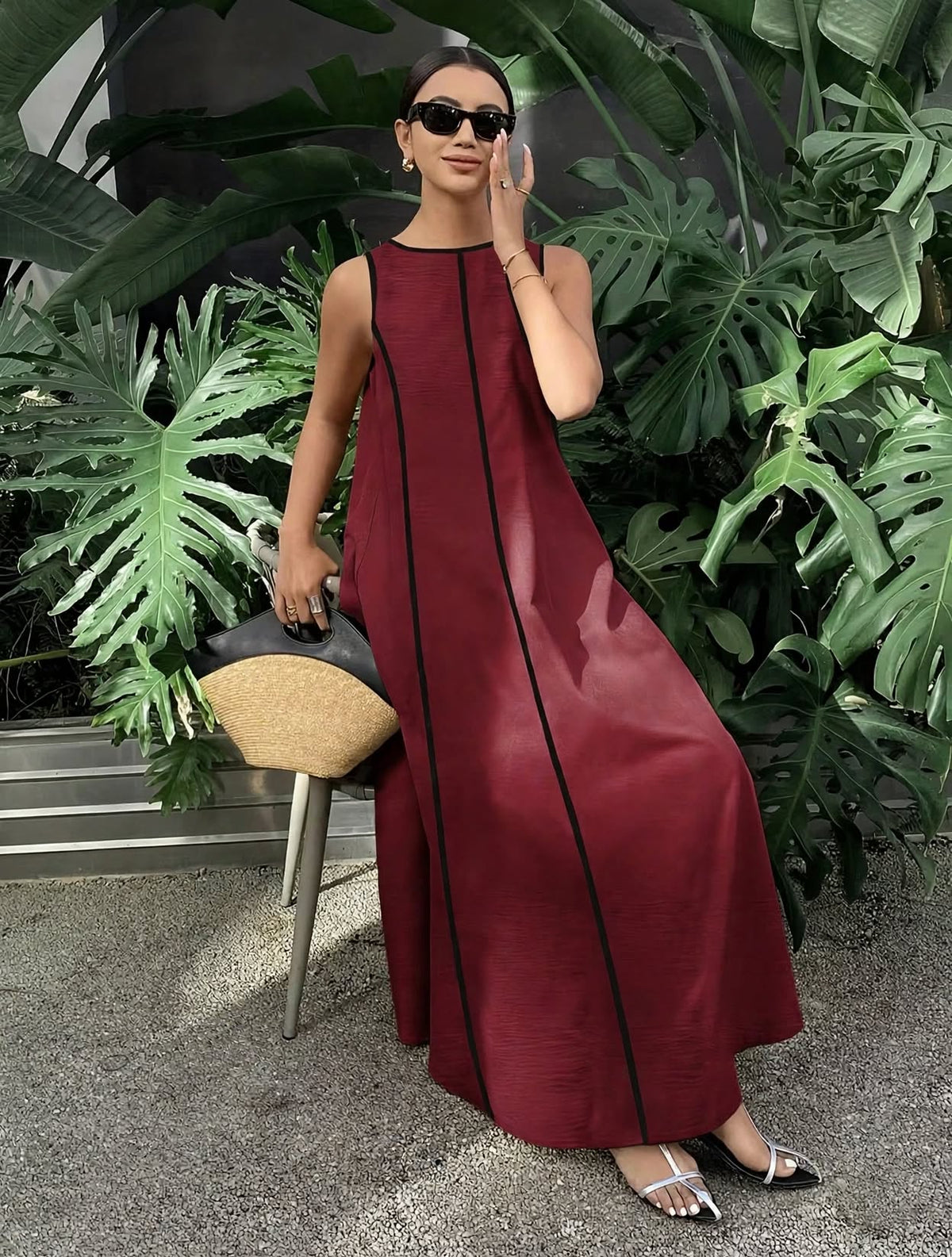 Luna Piping Maxi