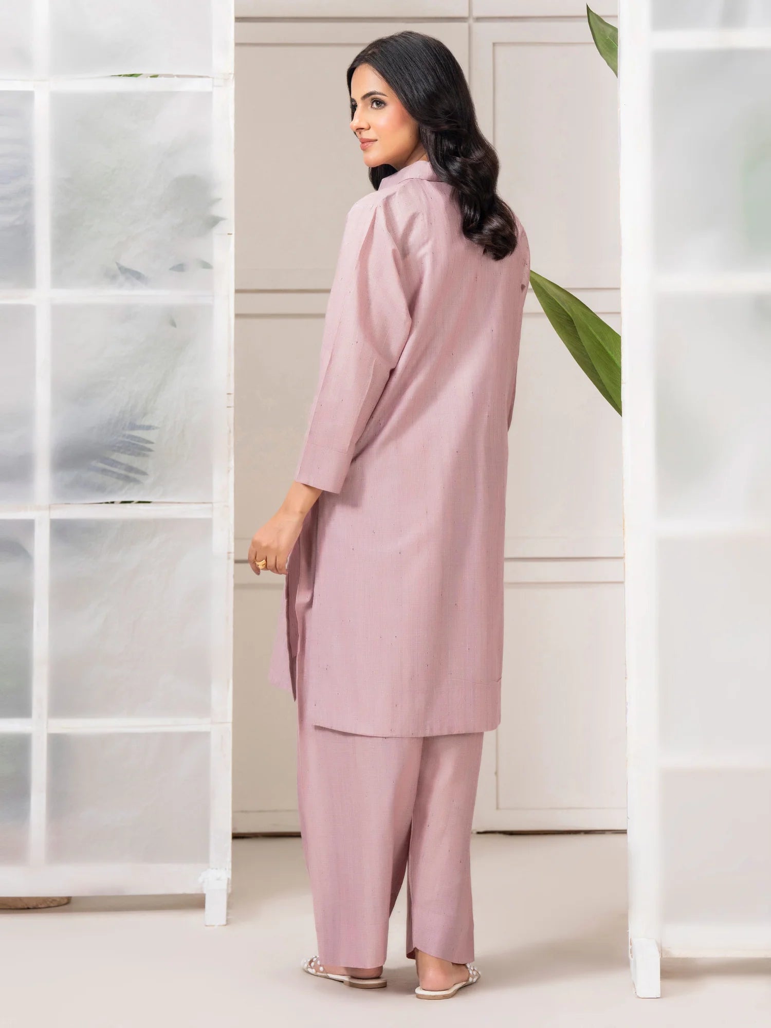 2 Pc Dyed Suit-Dyed (Pret)