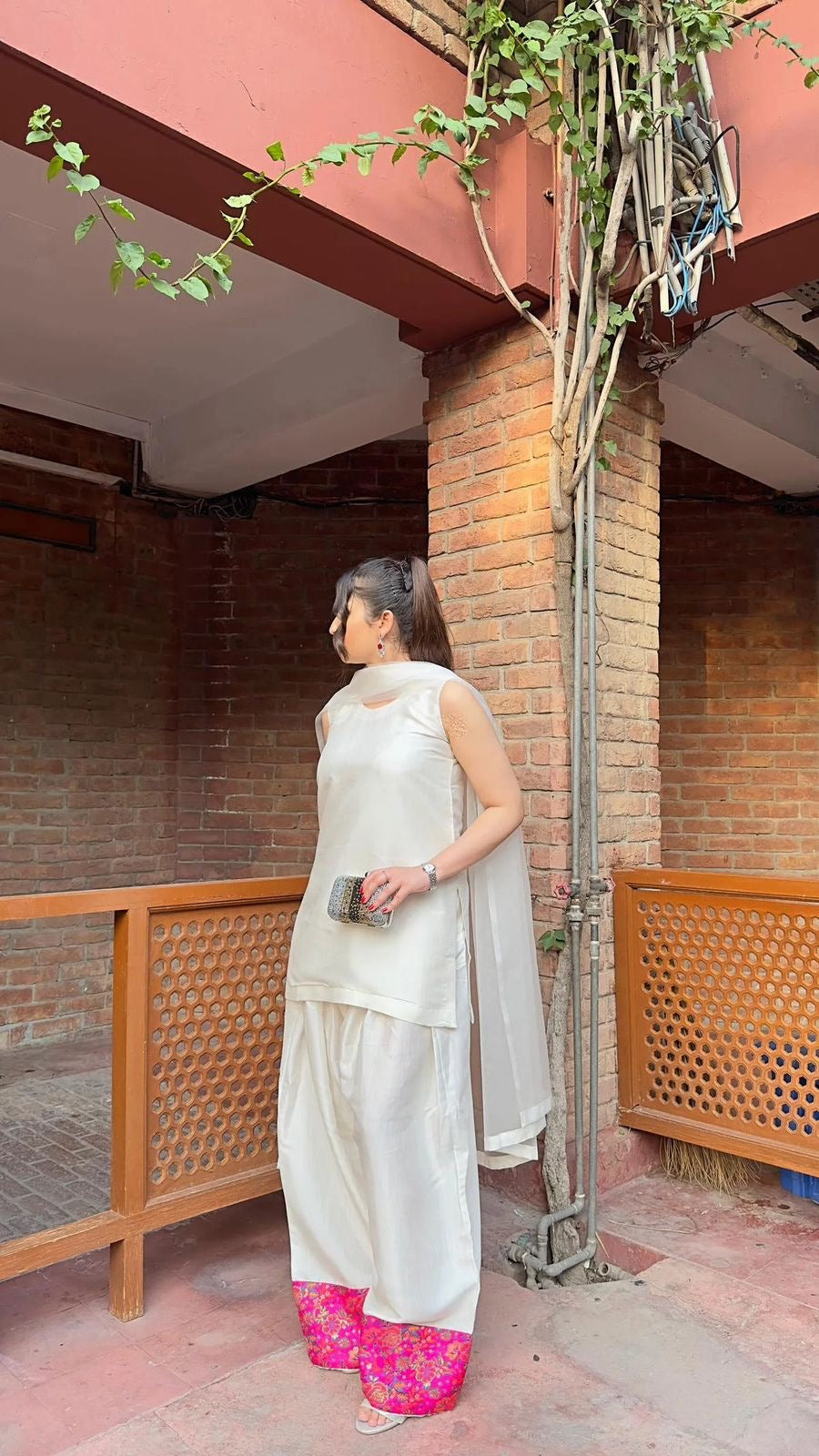 Ivory Bloom 3-Piece Statement Set