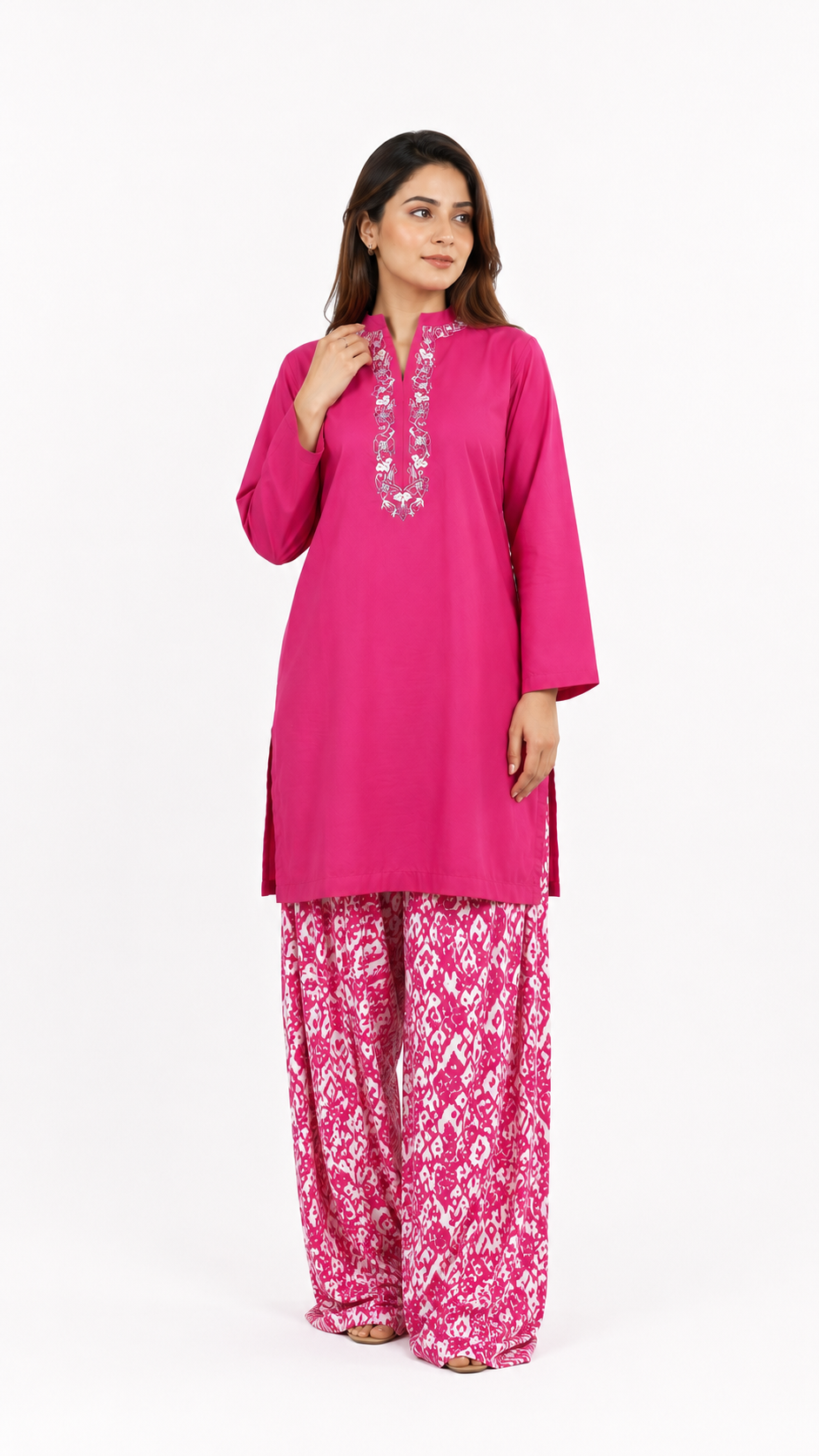 Embroidered Farshi Shalwar