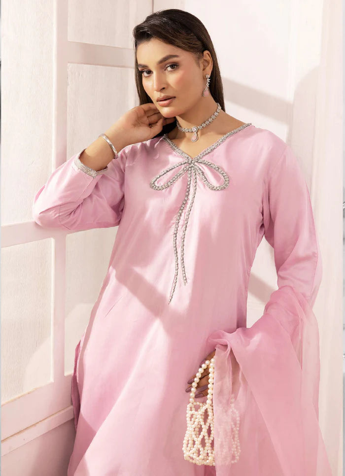 Bow Shalwar Kameez 3pc