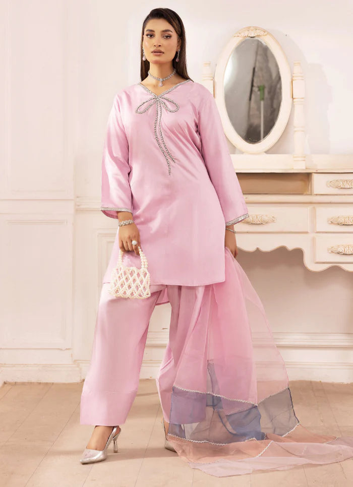 Bow Shalwar Kameez 3pc