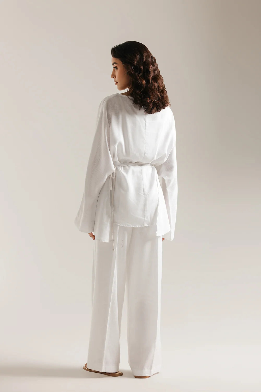 Solid white cordset