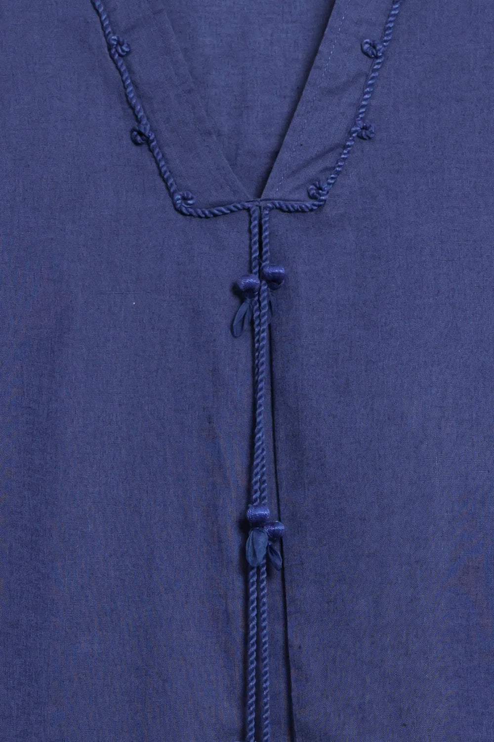 Solid blue cordset