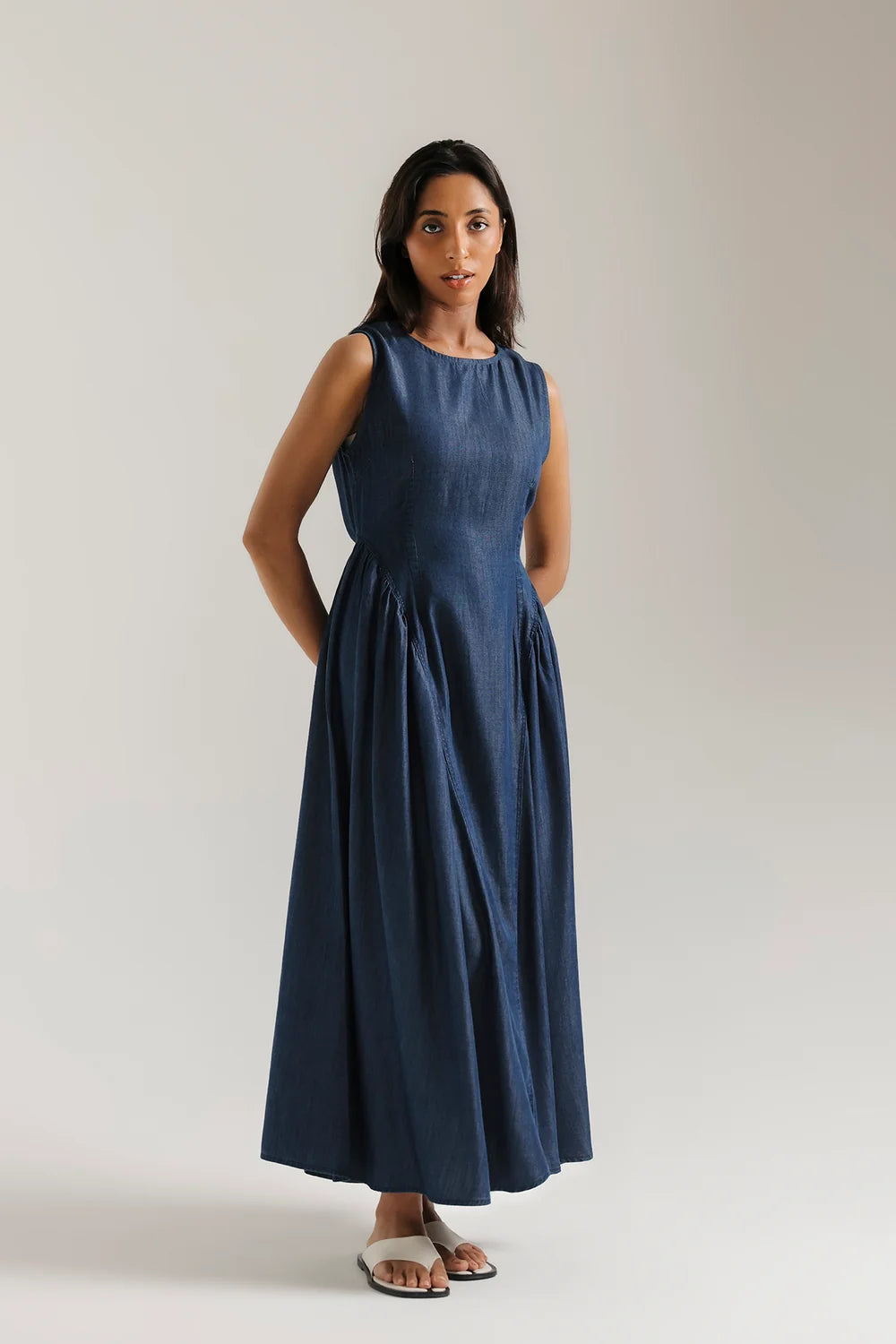 Denim dress