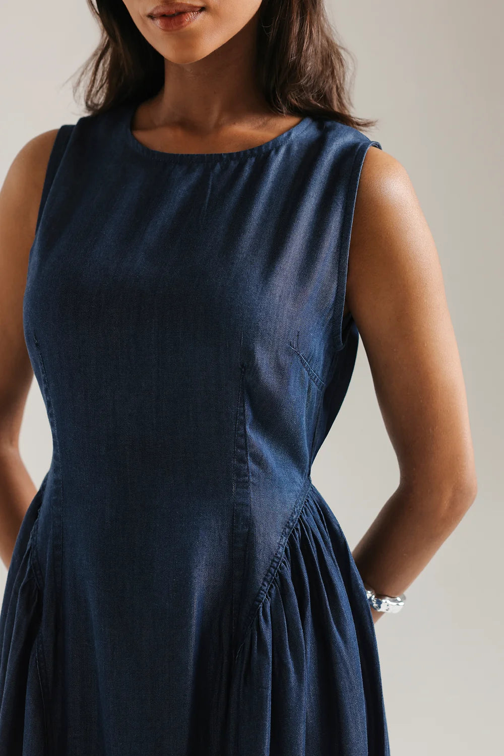 Denim dress