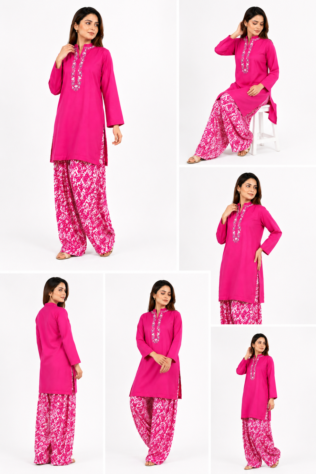 Embroidered Farshi Shalwar
