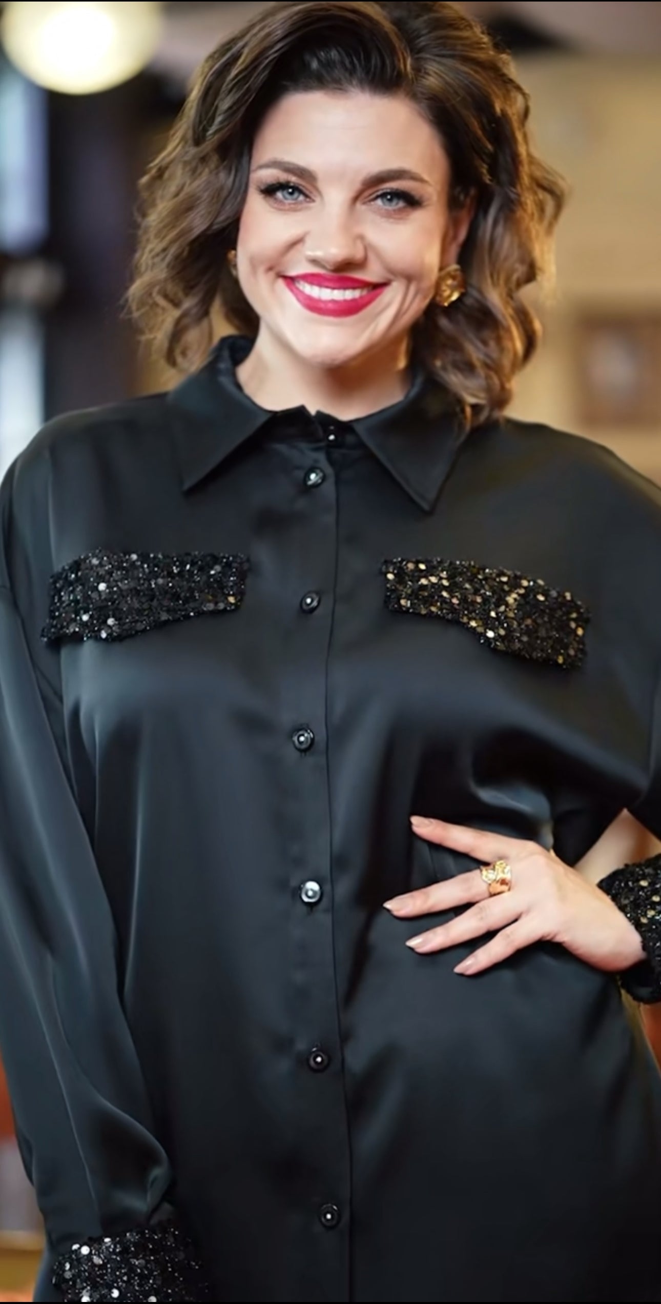 Midnight Luxe Black Co-ord Set