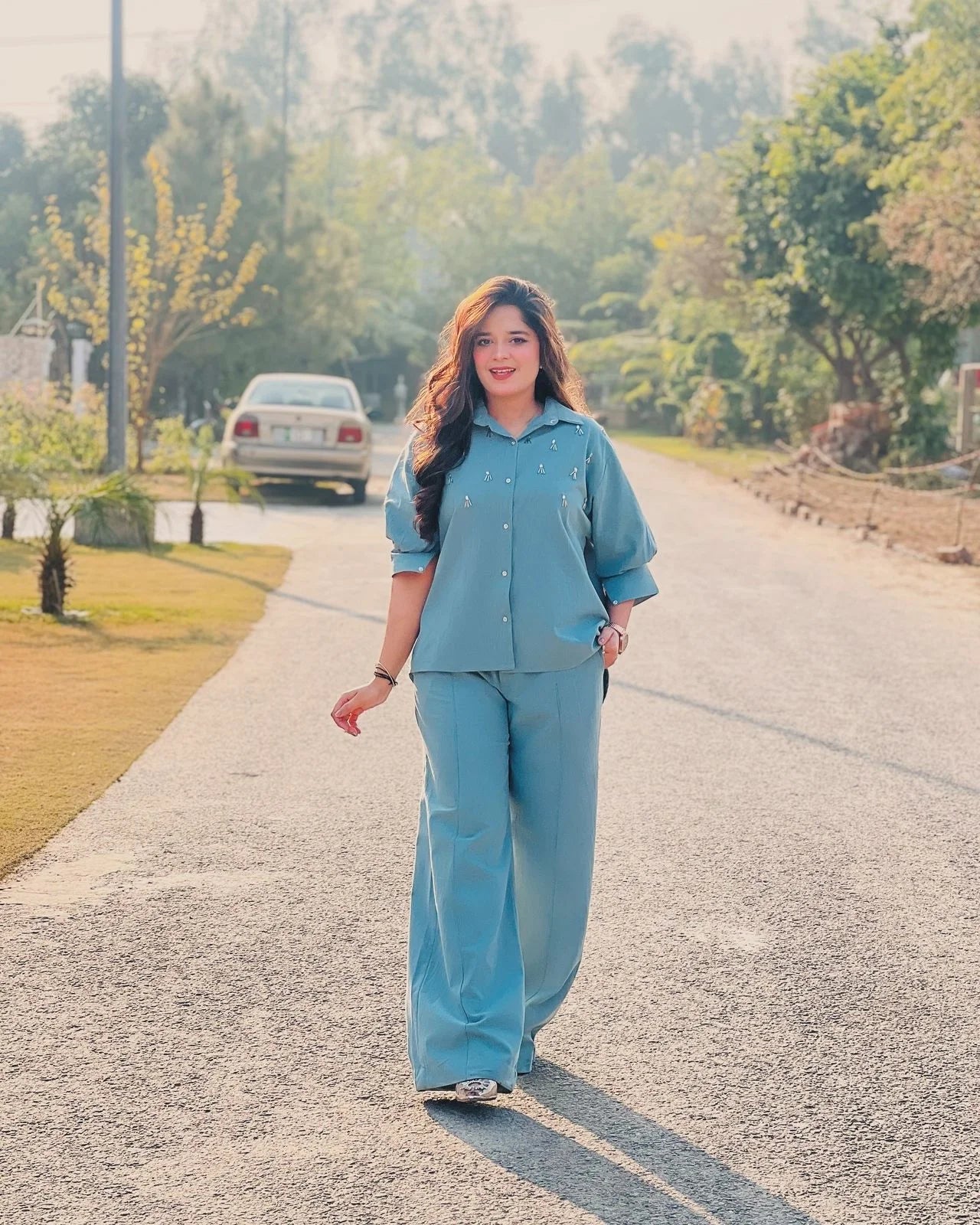 Georgette 2 Piece Suit