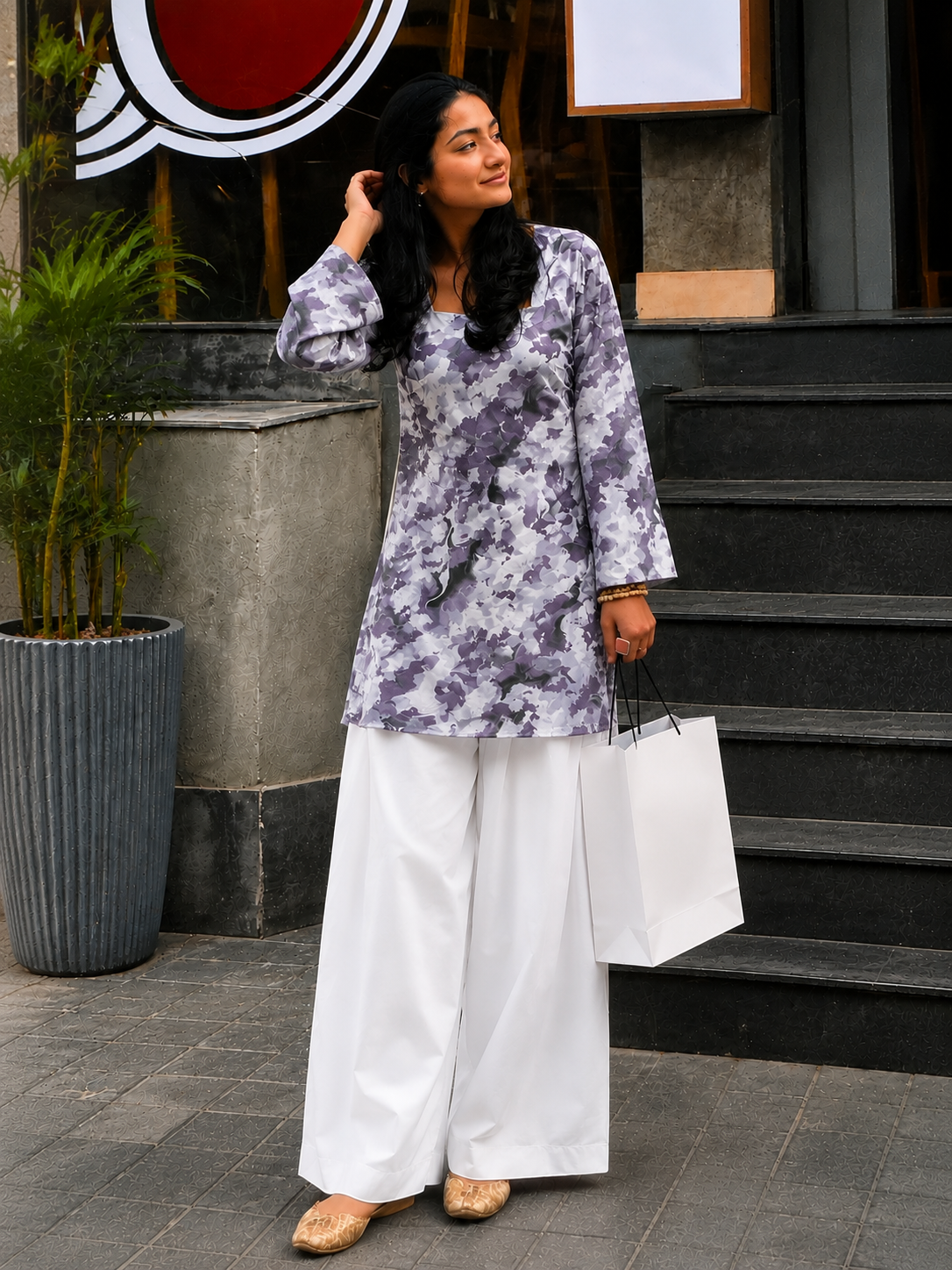 Mist Printed Farsi set
