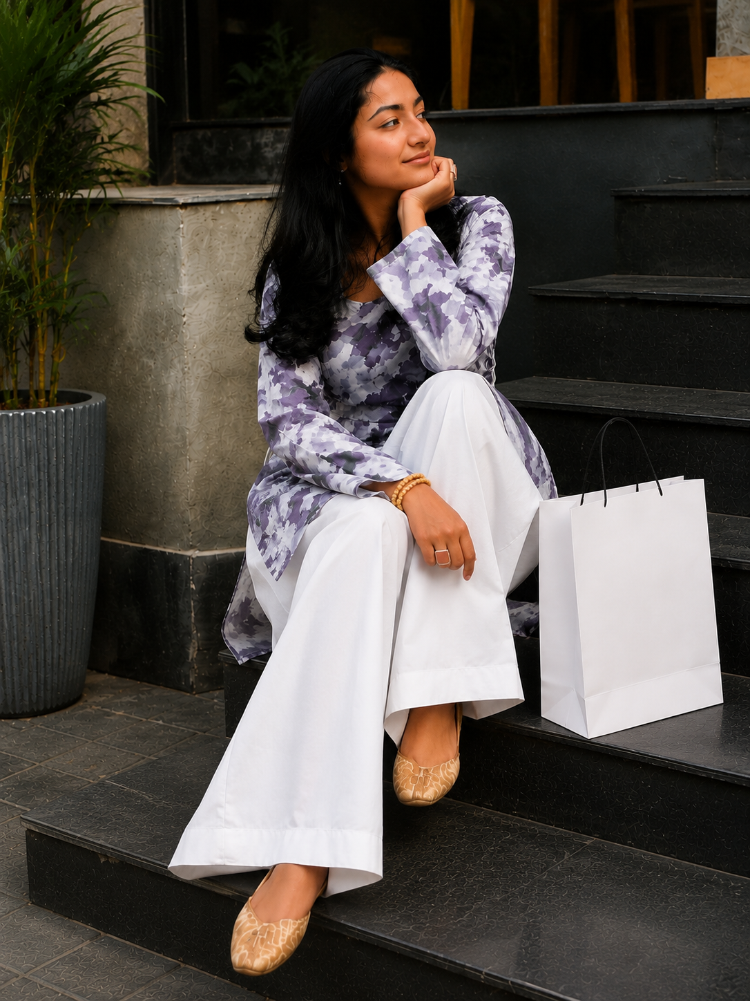 Mist Printed Farsi set