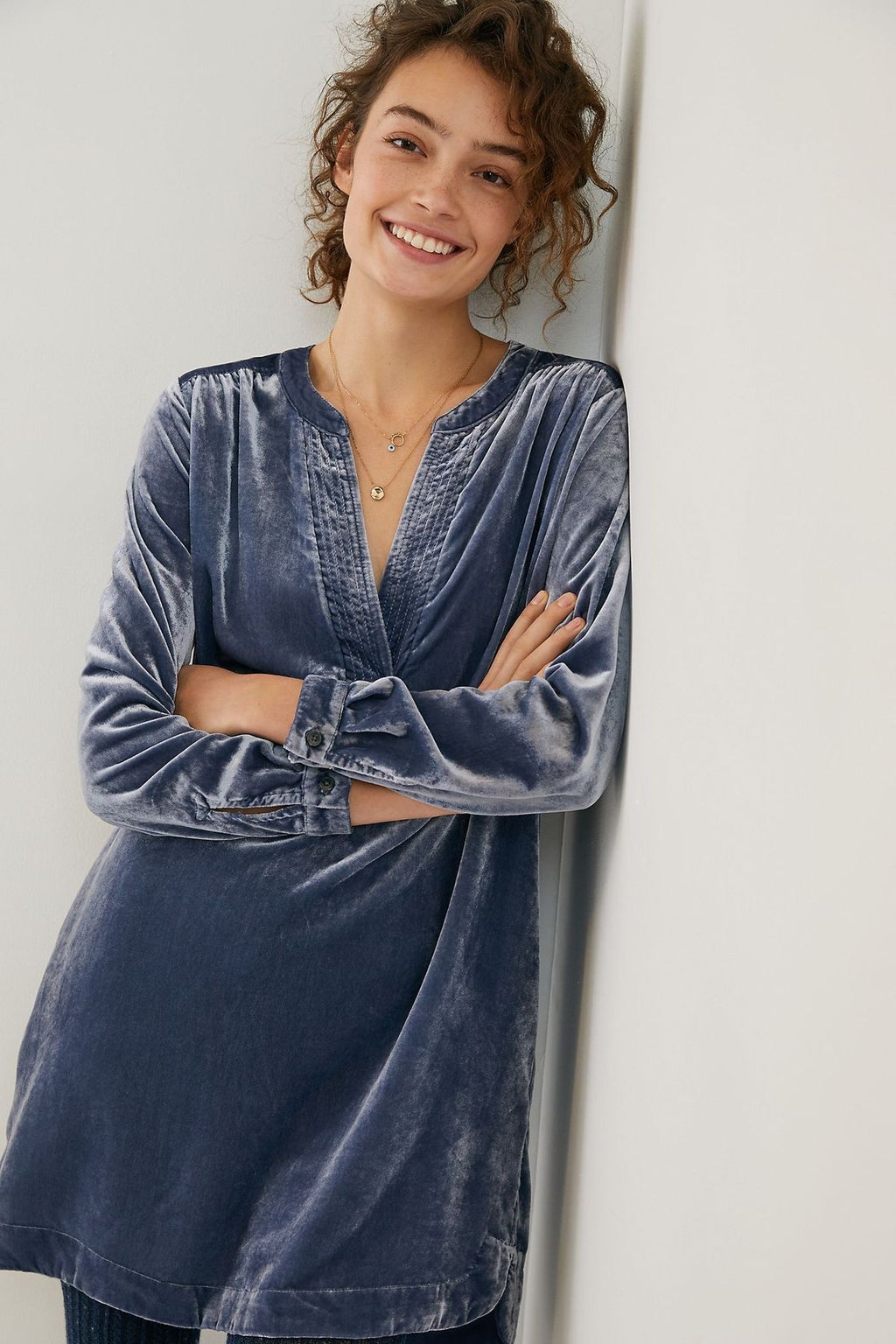 Velvet elegant, soft,&modern shirt