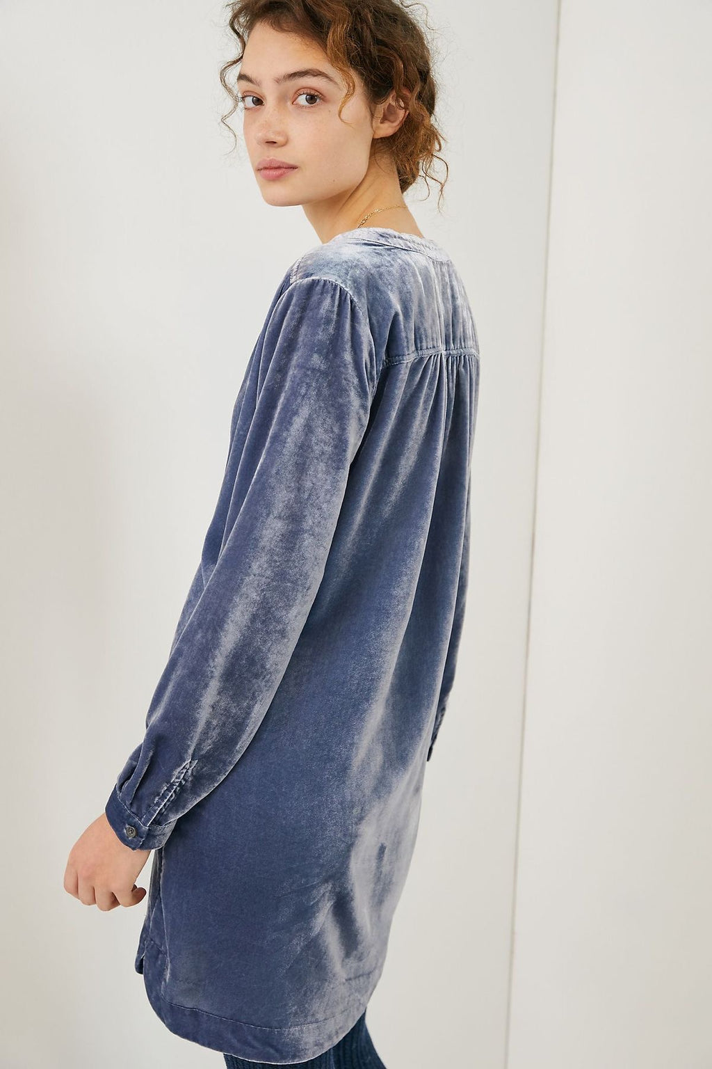 Velvet elegant, soft,&modern shirt