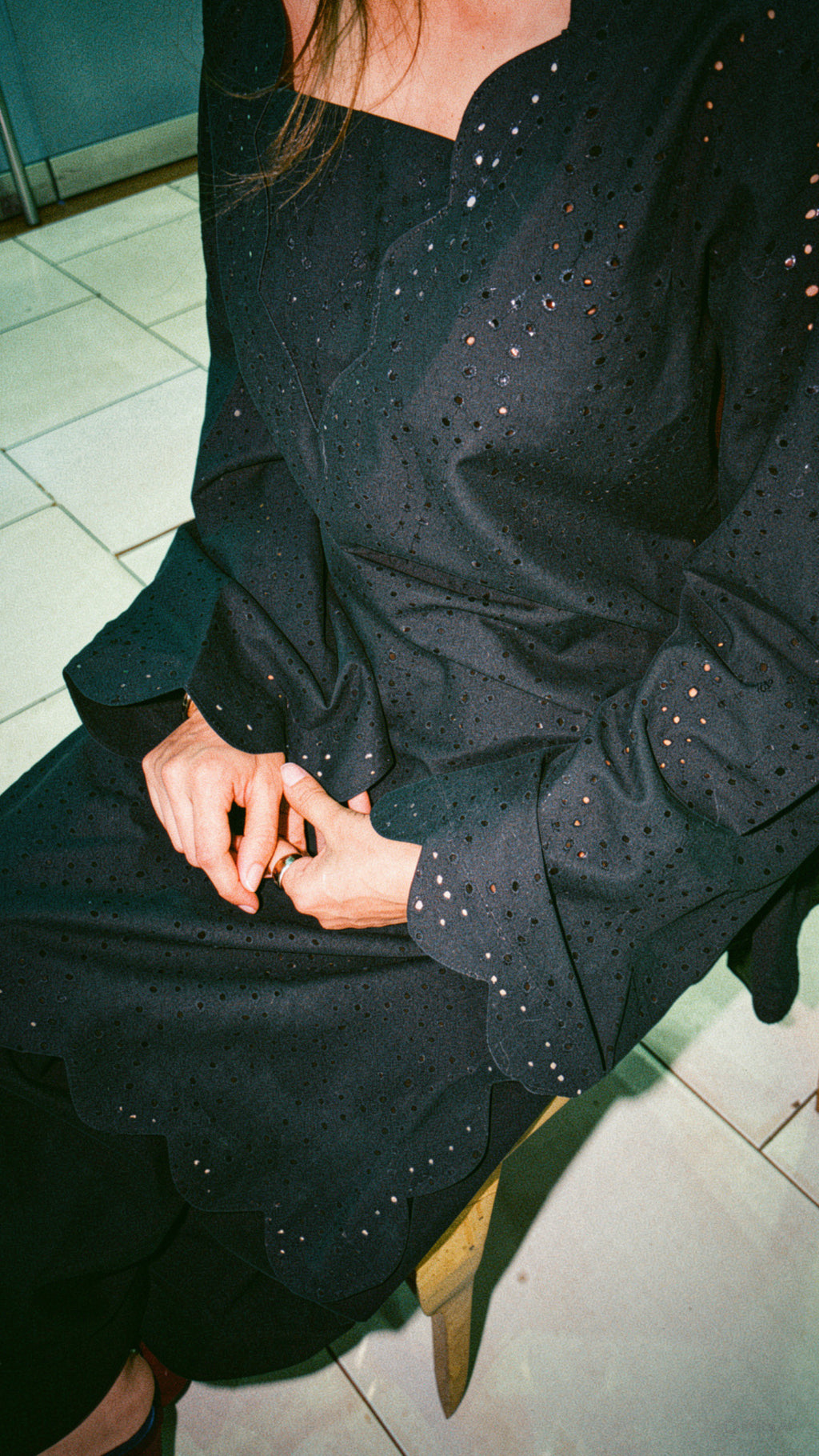 Cutwork Farsi shalwar 3pc