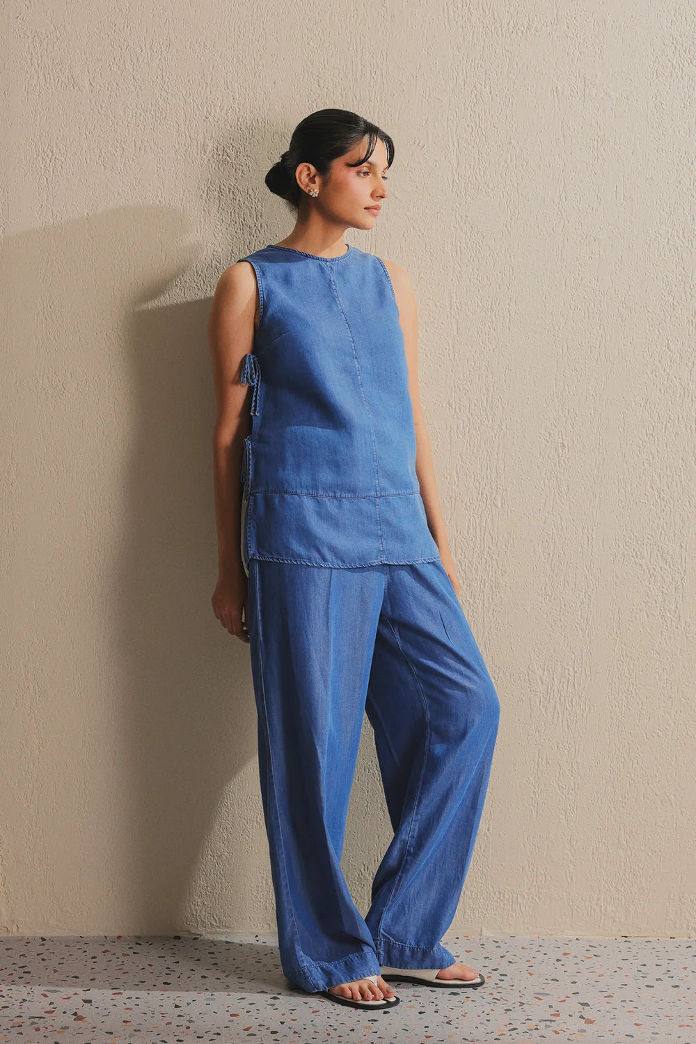 Denim style cordset