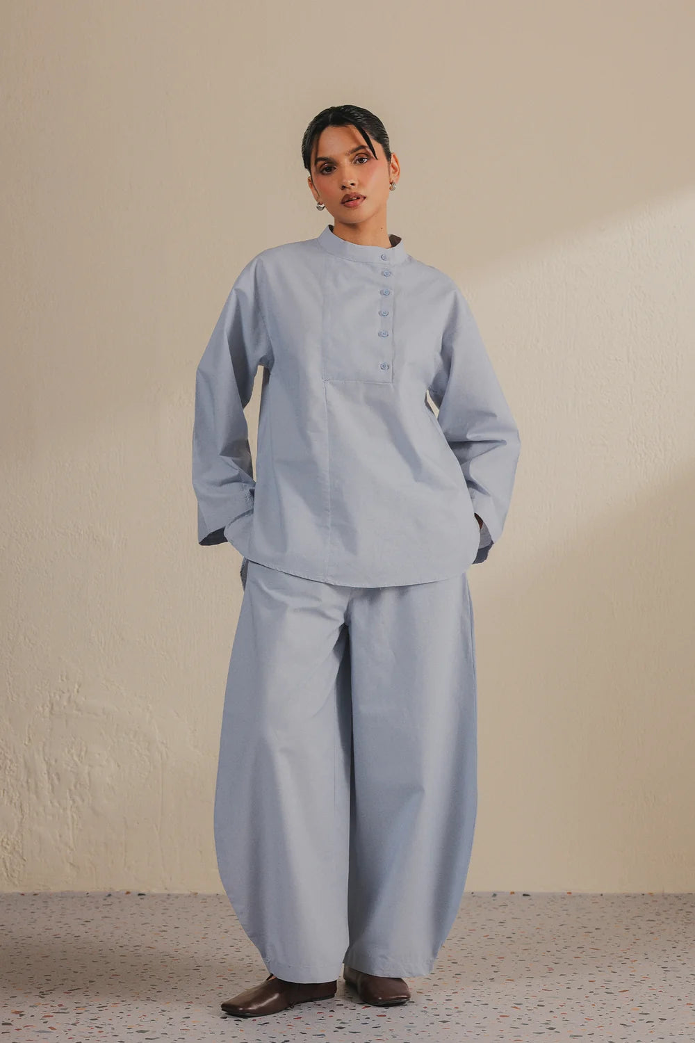 Powder blue cordset