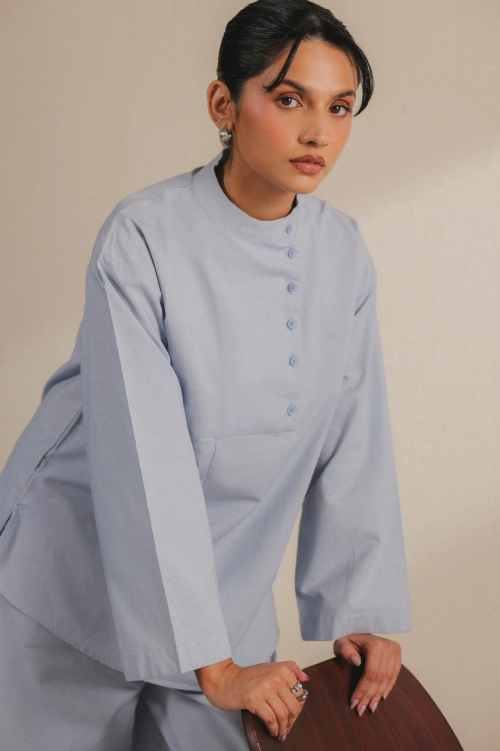 Powder blue cordset