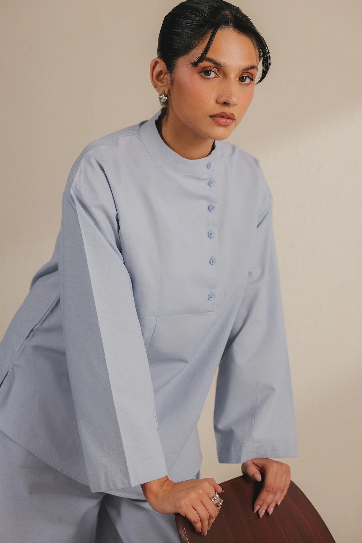 Powder blue cordset