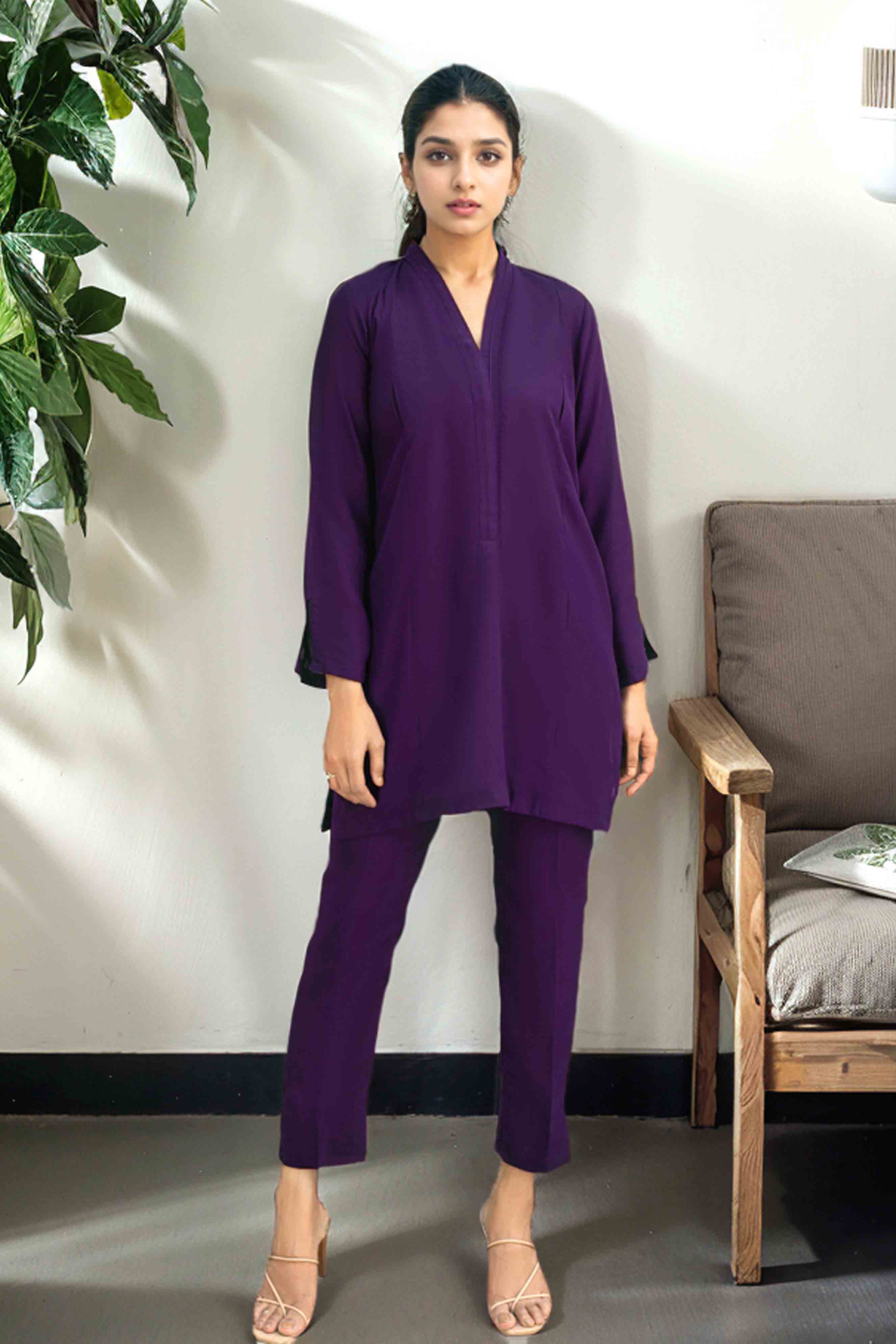 Purple Co Ord