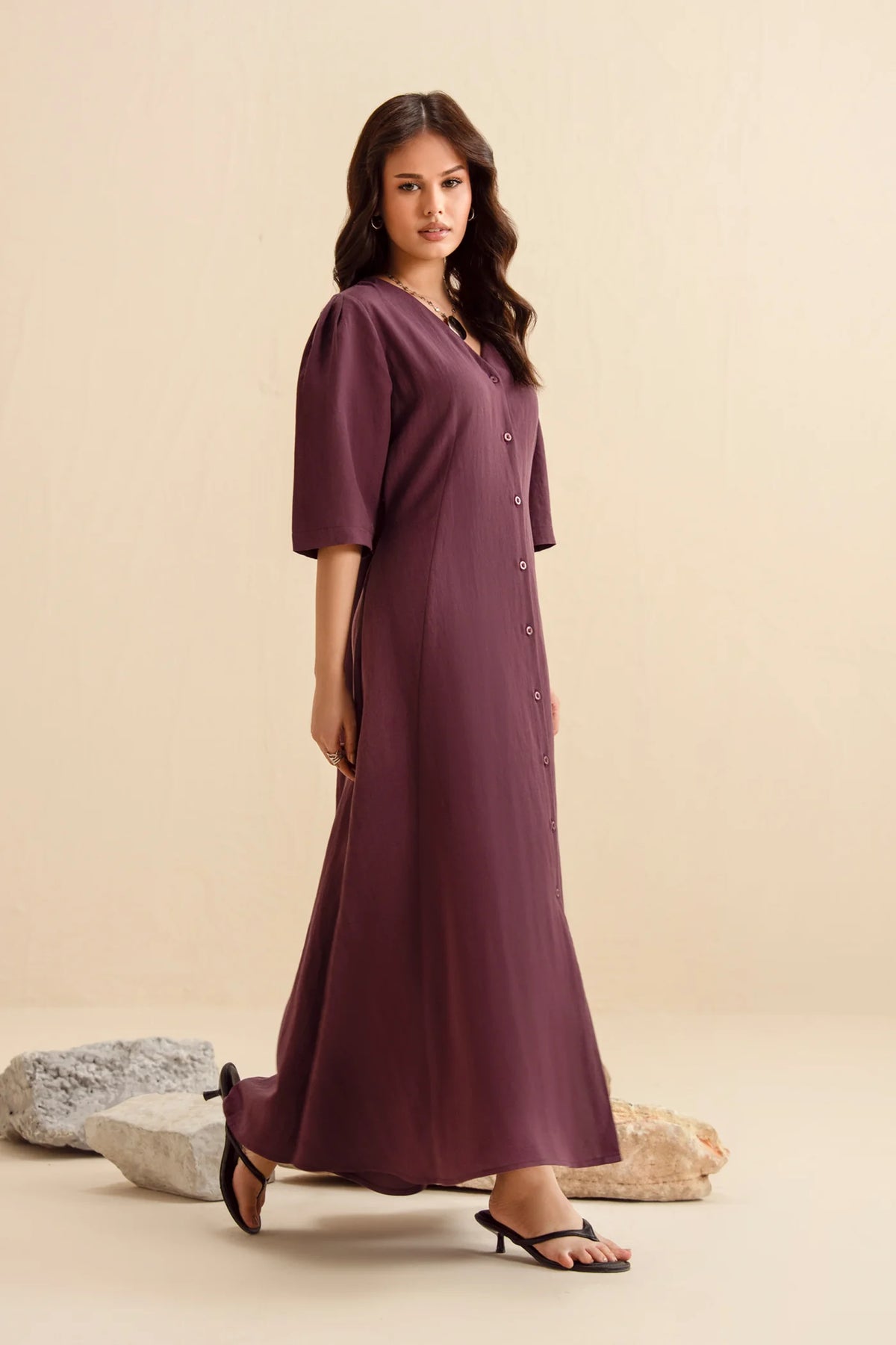 Plum Maxi Dress
