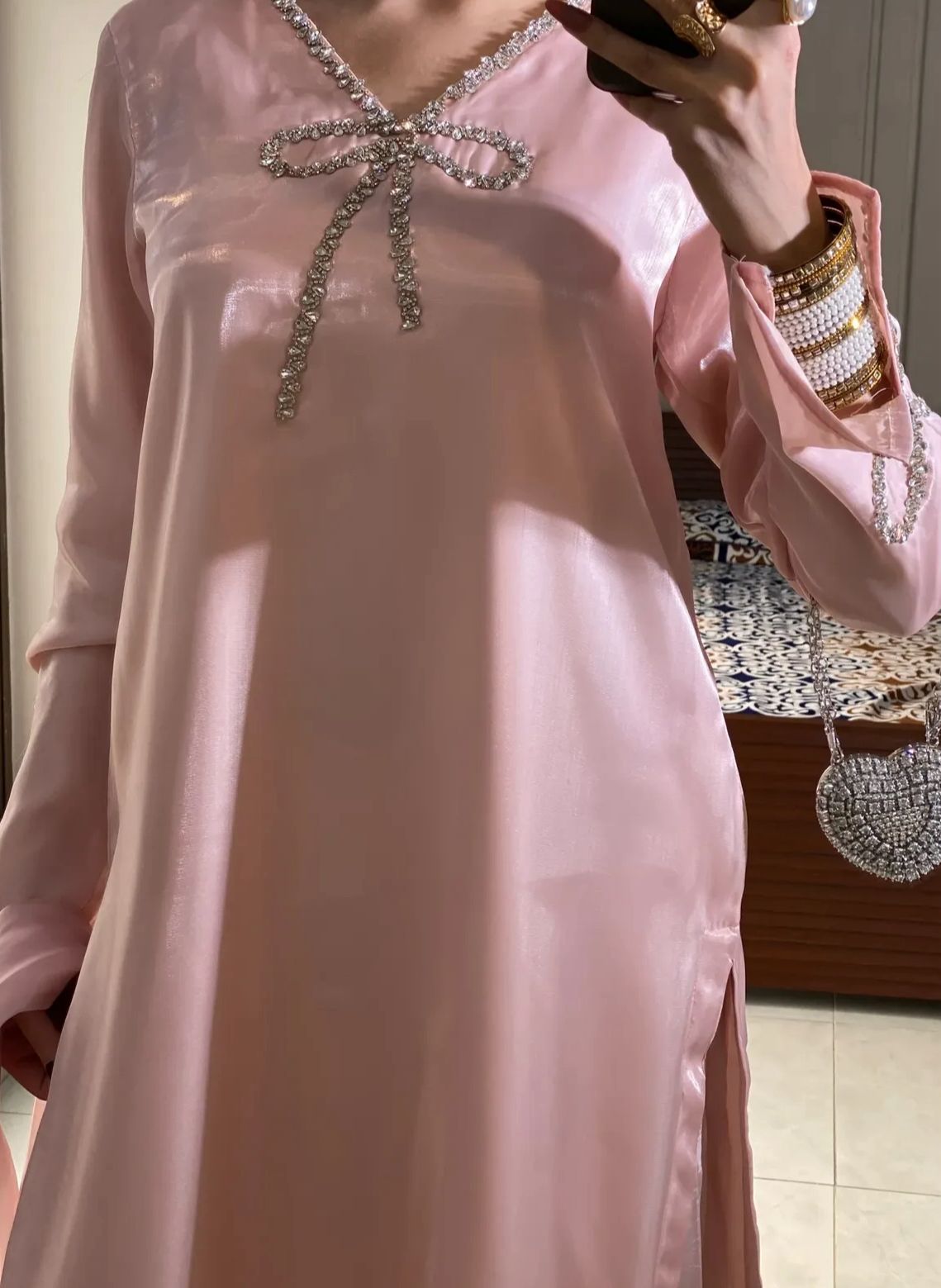 Soft Pink Bow Outfit