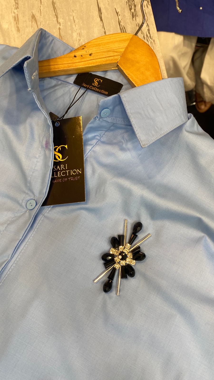 Blue aura shirt