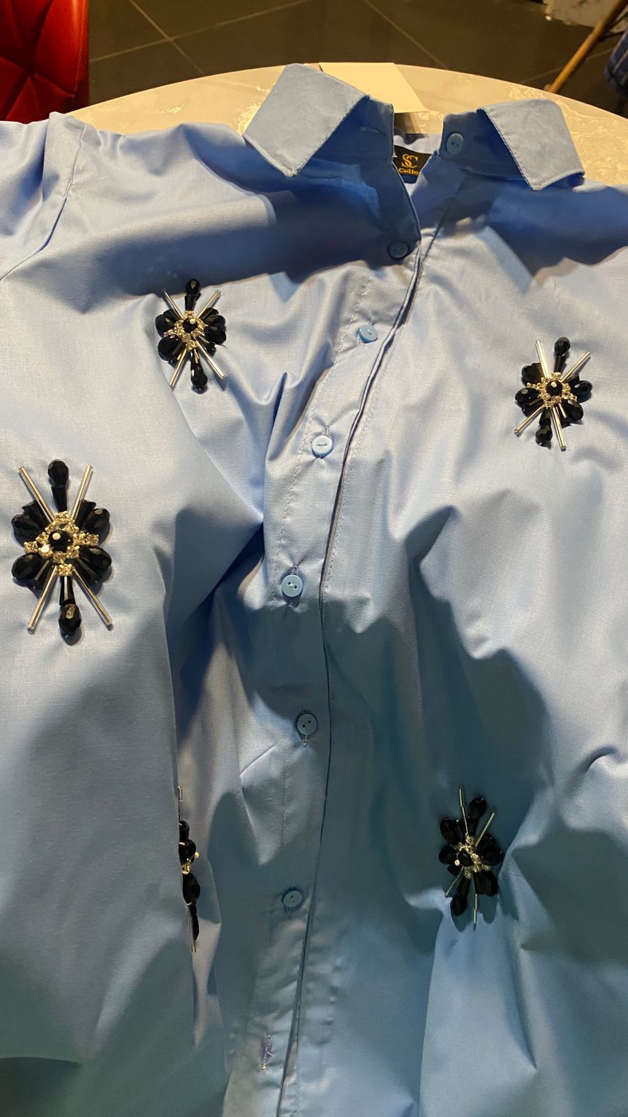 Blue aura shirt