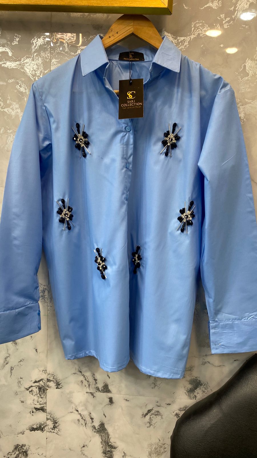 Blue aura shirt
