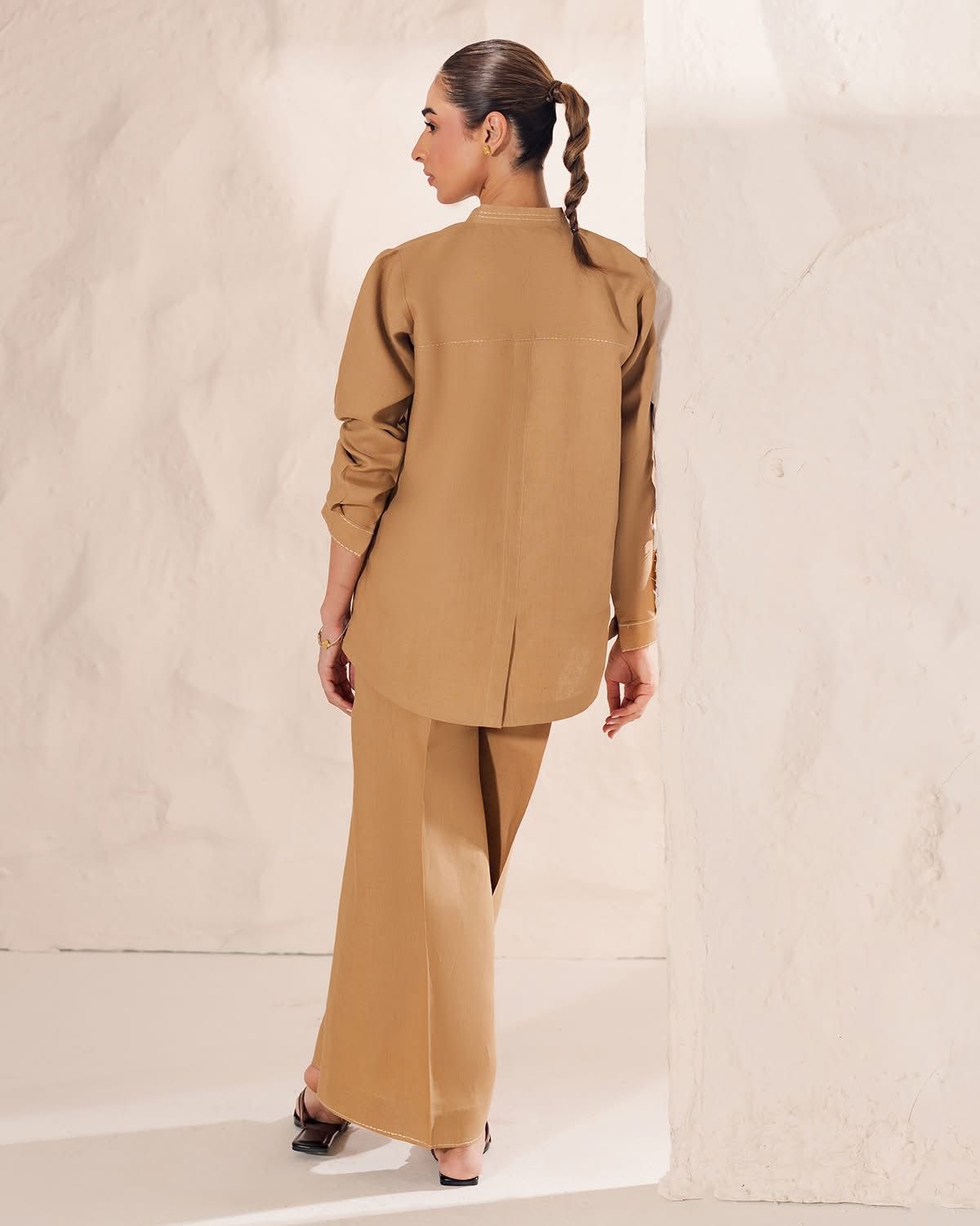 Soft Camel Brown Cordset
