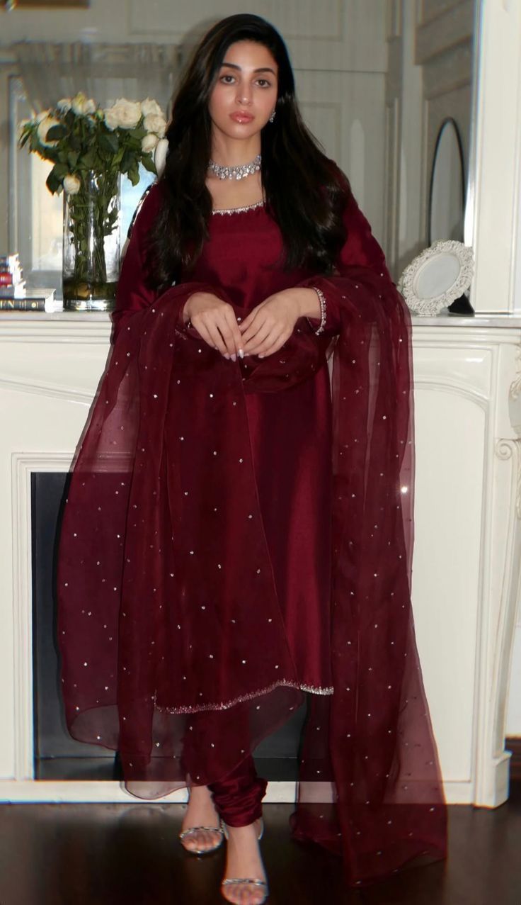Luxury Maroon Pret