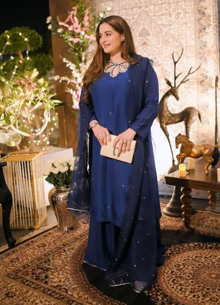 Navy luxe Dress