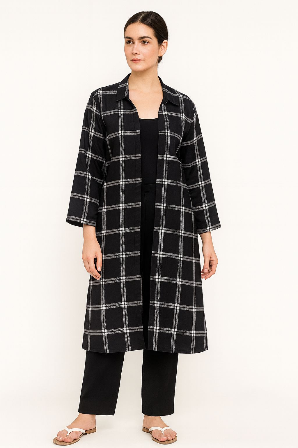 3pc-dress with Outerwear