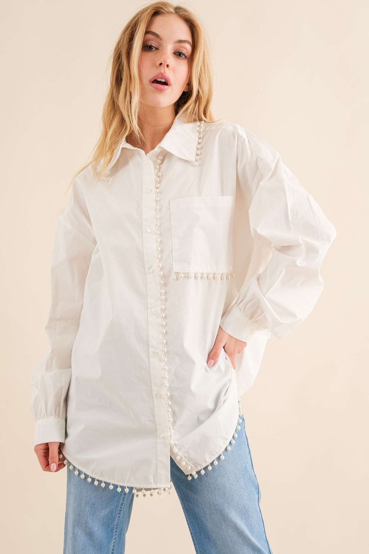 Pearled Shirt
