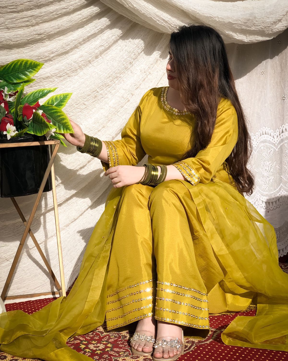 Rich Mustard Yellow 3pc