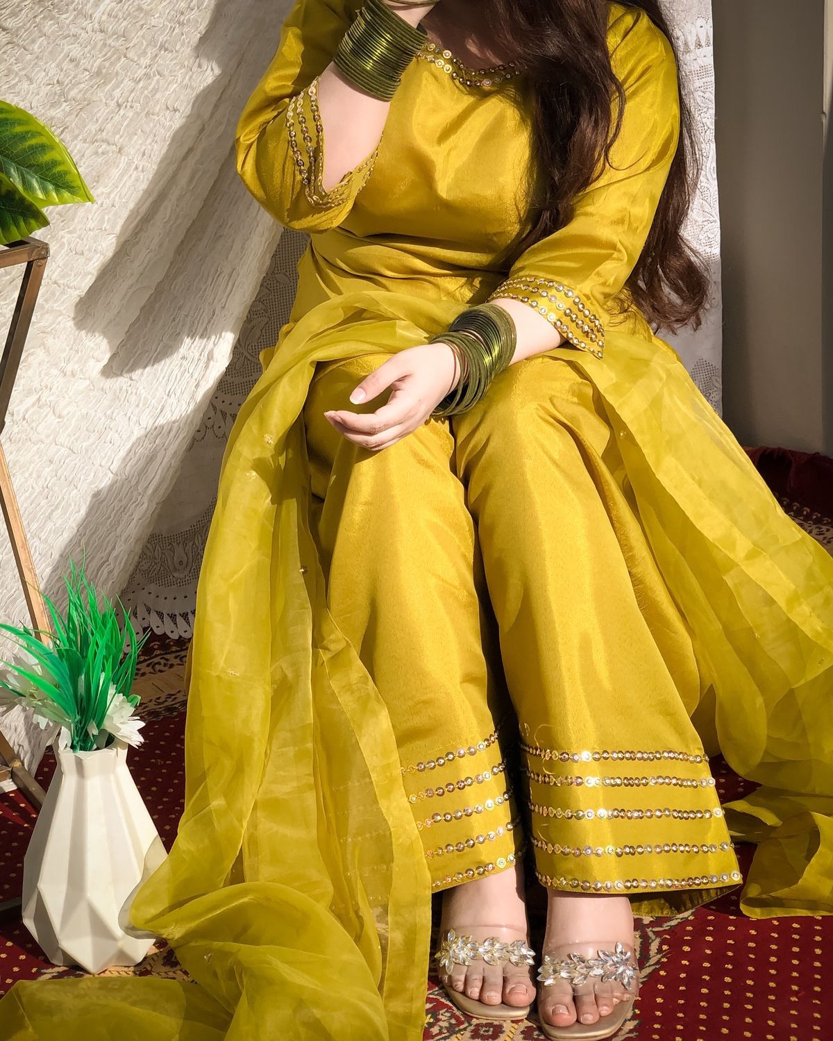 Rich Mustard Yellow 3pc