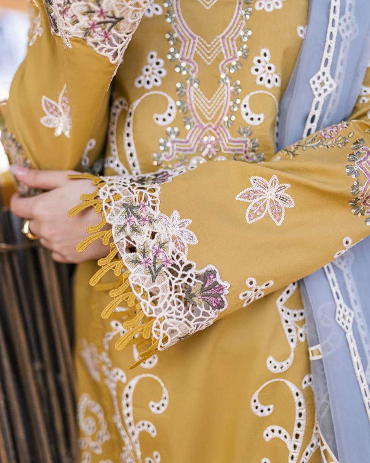 3-pc Luxury Embroidered lawn