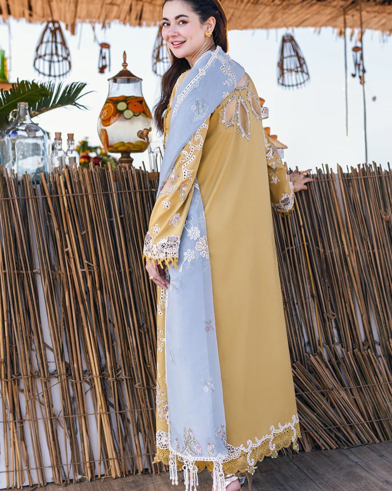3-pc Luxury Embroidered lawn