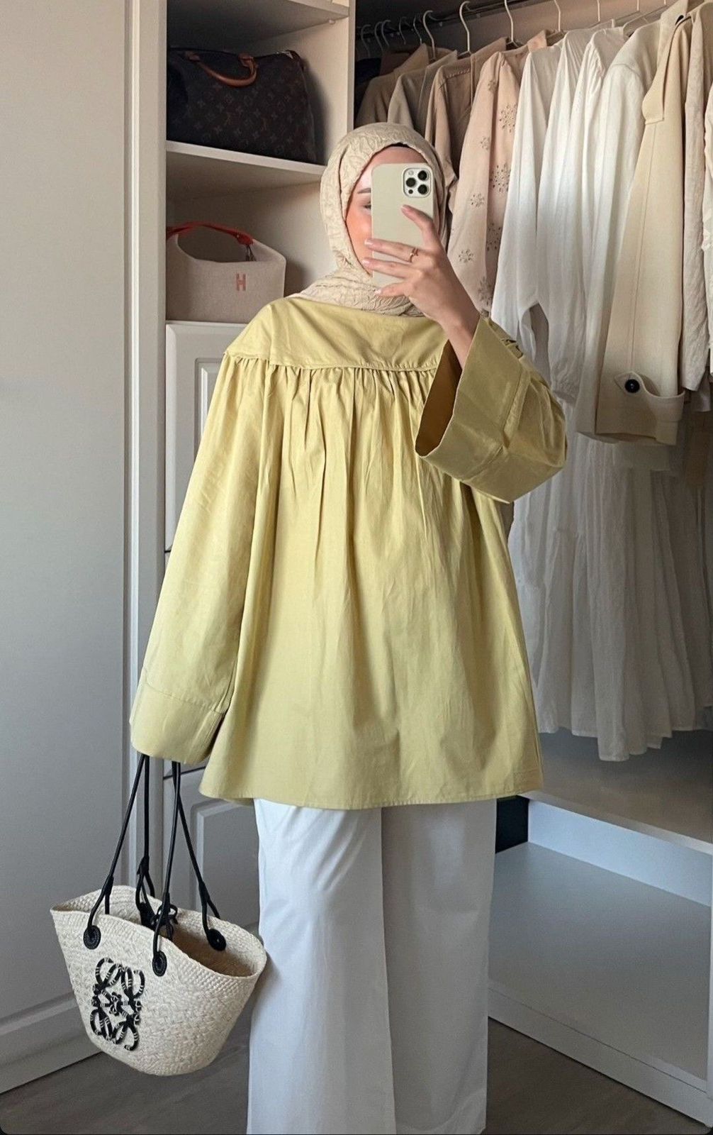 Gatherd Yellow Top
