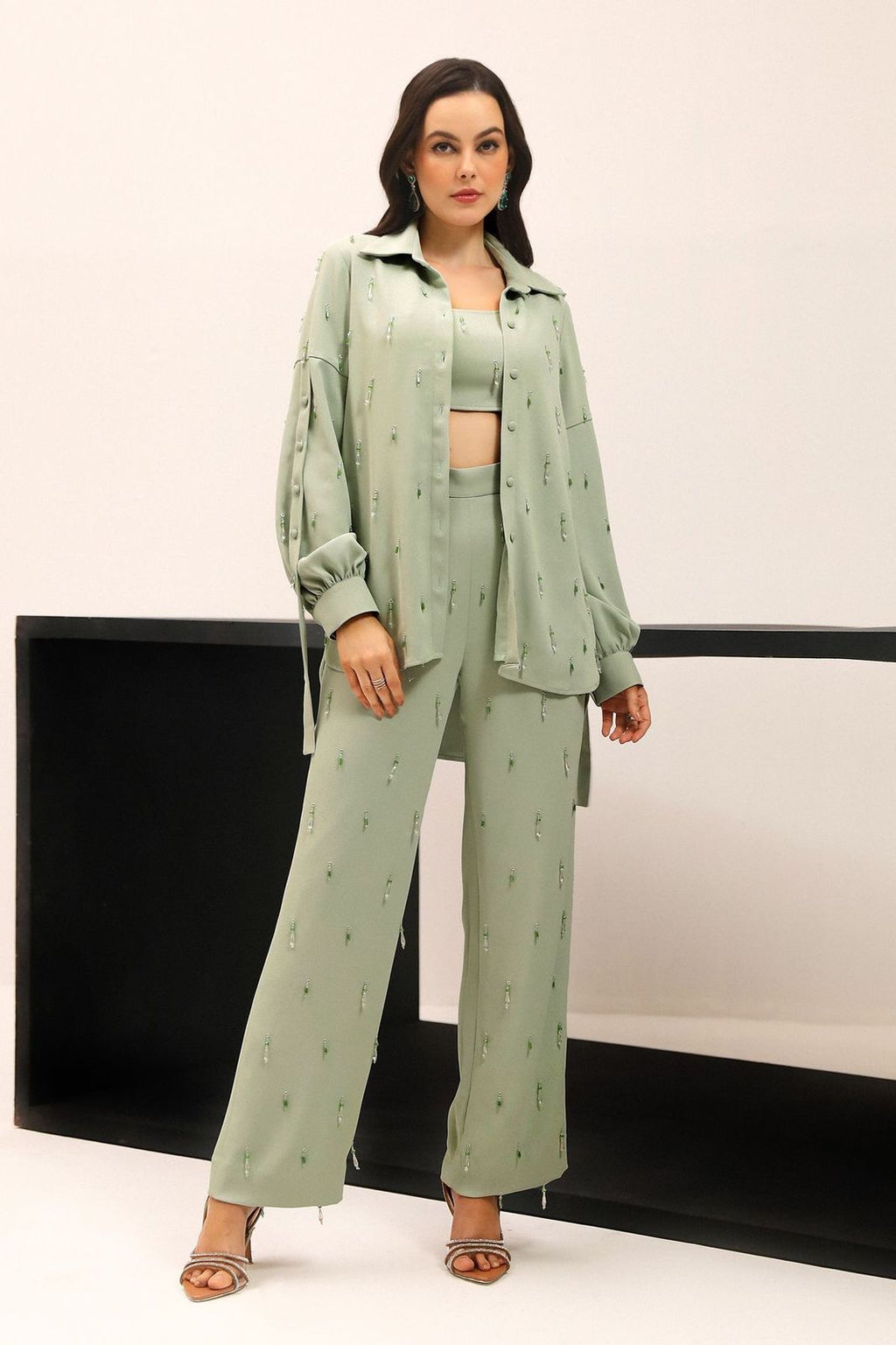 Paris Co-ord Set (Mint)