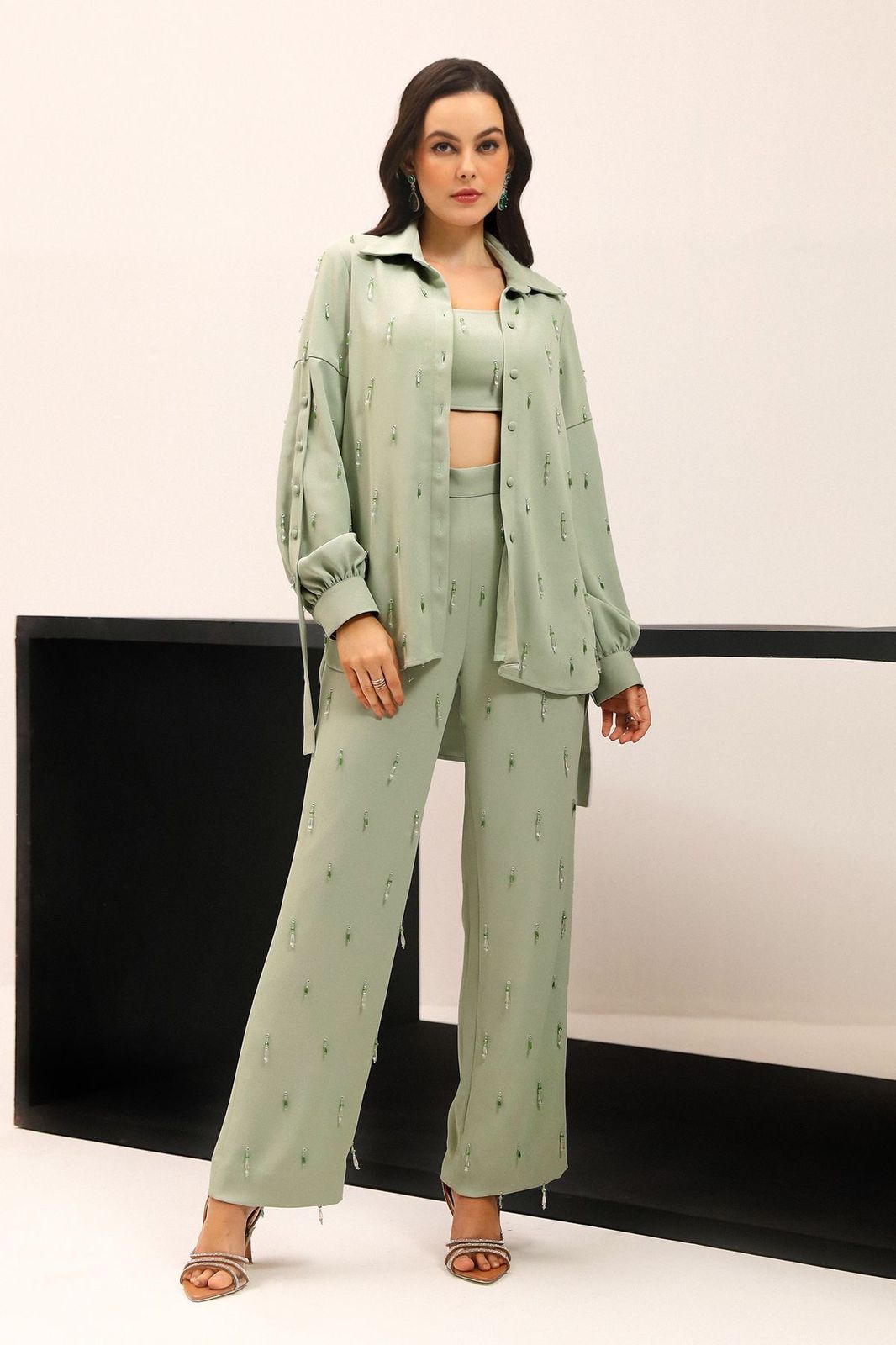 Paris Co-ord Set (Mint)