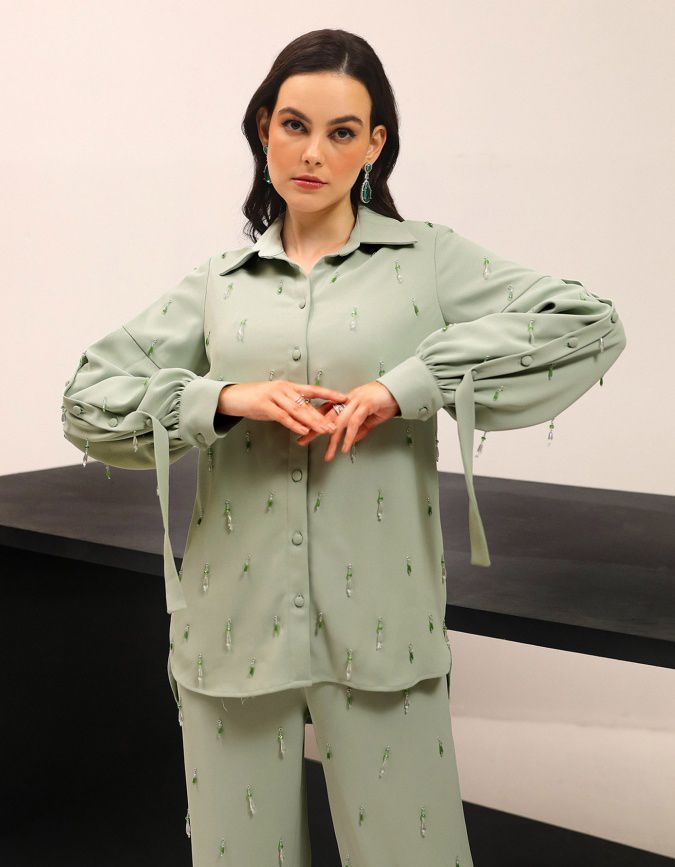 Paris Co-ord Set (Mint)
