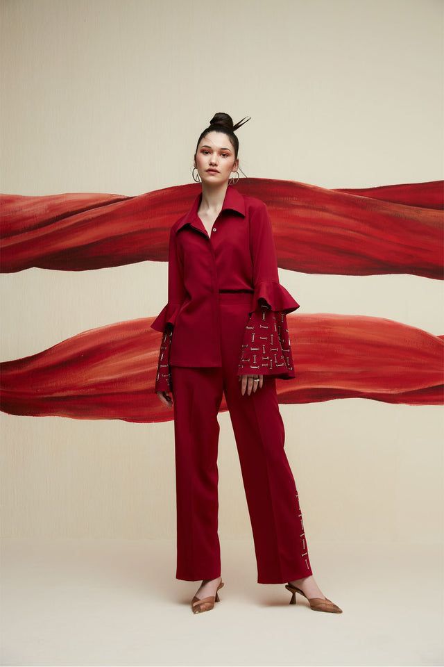 Kiro Cherry Red Co-Ord