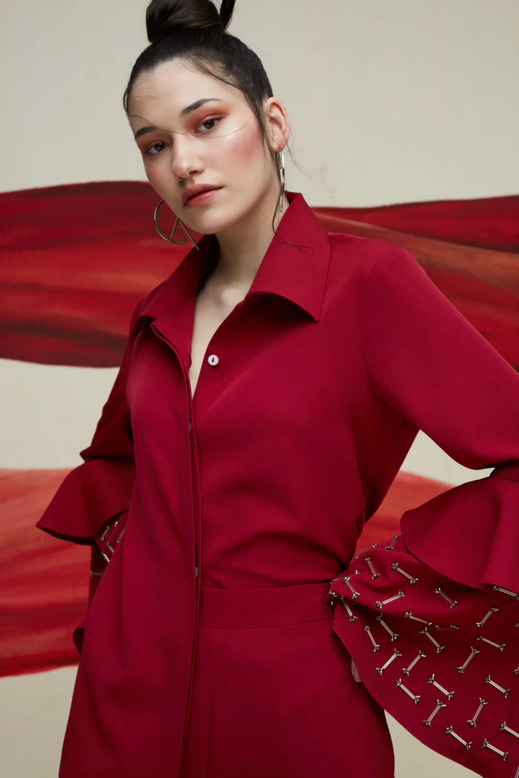 Kiro Cherry Red Co-Ord