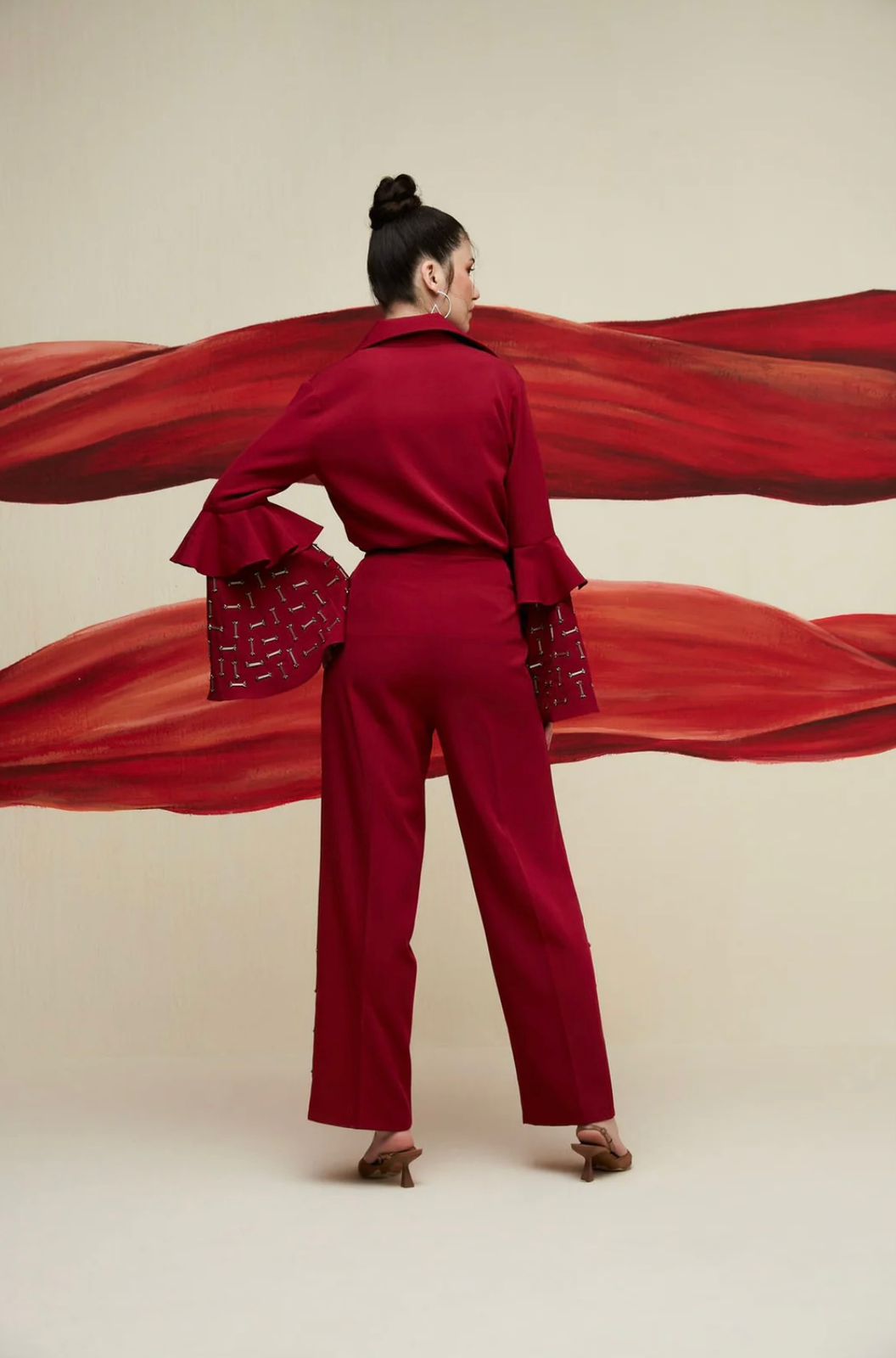 Kiro Cherry Red Co-Ord