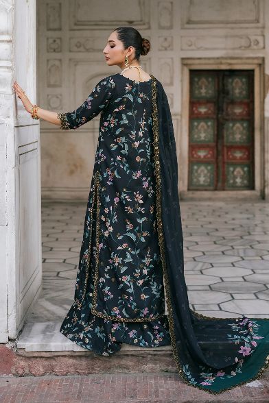 Gilded Flora3pc Lawn Suit